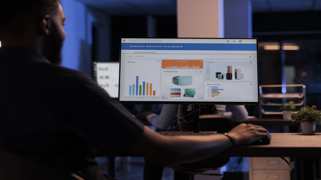 image displaying website traffic metrics for google analytics.